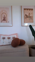 Load image into Gallery viewer, Pillow slip pair "palm" pink