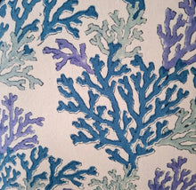 Load image into Gallery viewer, Cushion cover~Coral~ red or blue