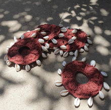 Load image into Gallery viewer, shelly &quot;crochet scrunchie&quot; rust
