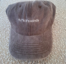 Load image into Gallery viewer, The fu*k it's windy cap
