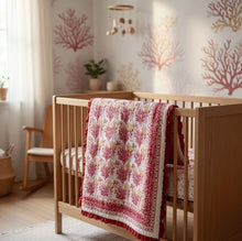 Load image into Gallery viewer, Coral ~ bebé blanket~
