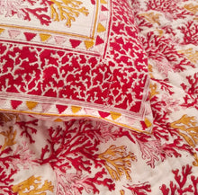 Load image into Gallery viewer, Pillow slip pair ~ coral~
