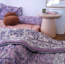 Load image into Gallery viewer, Pillow slip pair &quot;Havana purple&quot;
