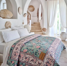 Load image into Gallery viewer, Havana double sided quilt
