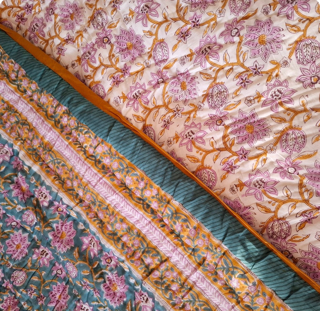Stacey double sided quilt 