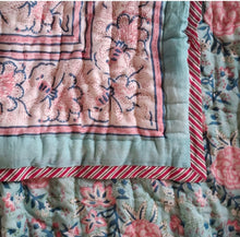 Load image into Gallery viewer, Havana double sided quilt
