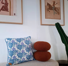 Load image into Gallery viewer, Cushion cover~Coral~ red or blue
