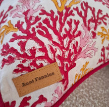 Load image into Gallery viewer, Cushion cover~Coral~ red or blue
