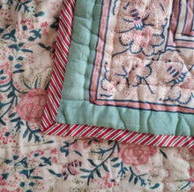 Load image into Gallery viewer, Havana double sided quilt
